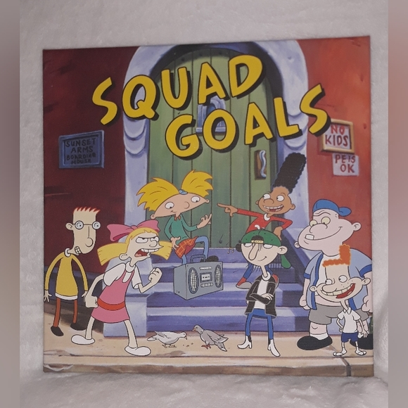 Nickelodeon Wall Decor Nickelodeon Hey Arnold Canvas 2 X 12